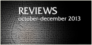 Reviews Oct-Dec 2013