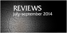 Reviews - July to September 2014
