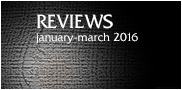 Reviews - January to March 2016