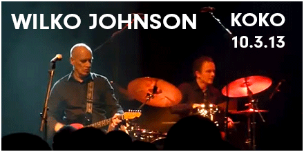 Wilko Johnson live at the Koko, March 2013