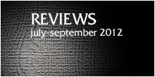 Reviews - July to September 2012